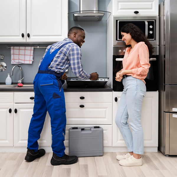 what kind of warranty do you offer on your cooktop repair services in Plymouth County